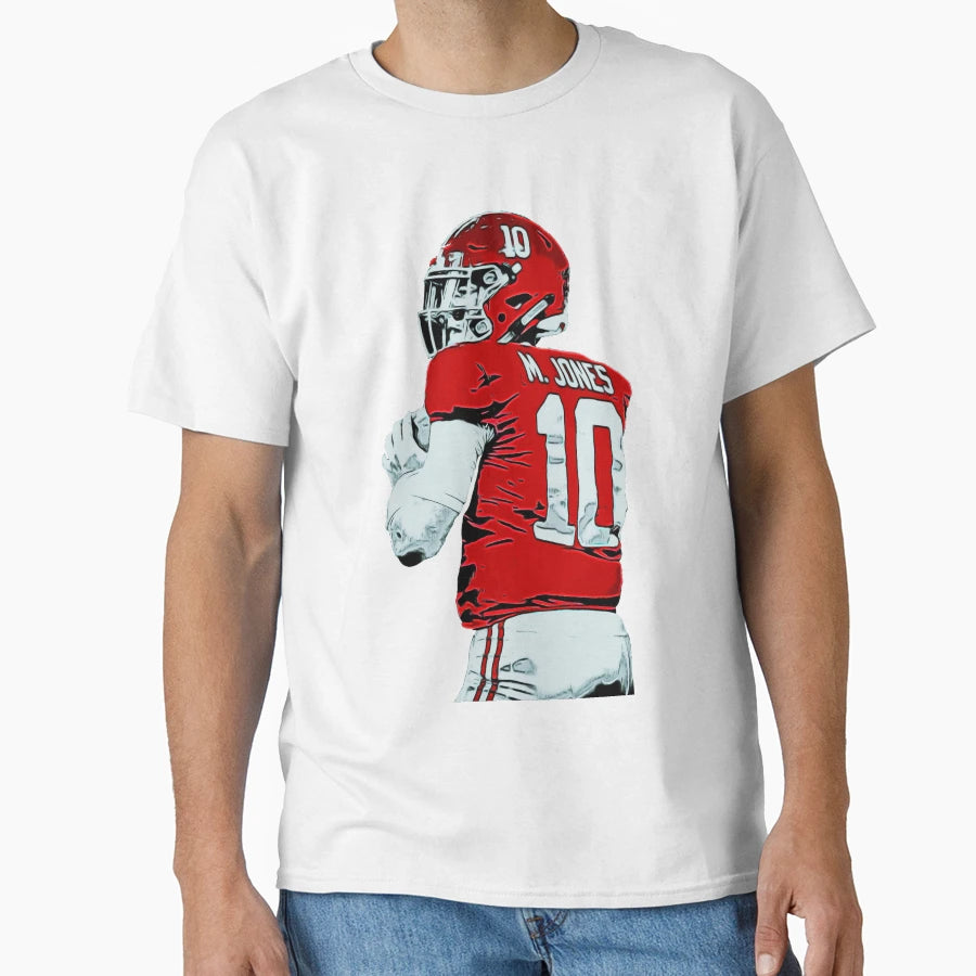Alabama Football Mac Jones T-Shirt - Fun Novelty Design Men Women - T-Shirt, Sweatshirt, Hoodie
