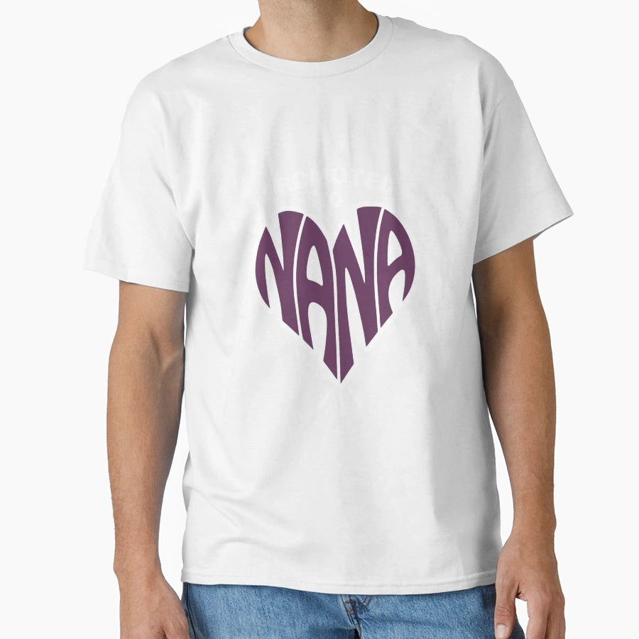 Promoted To Nana Grandma To Be T-Shirt - Minimalist Print Men Women - T-Shirt, Sweatshirt, Hoodie