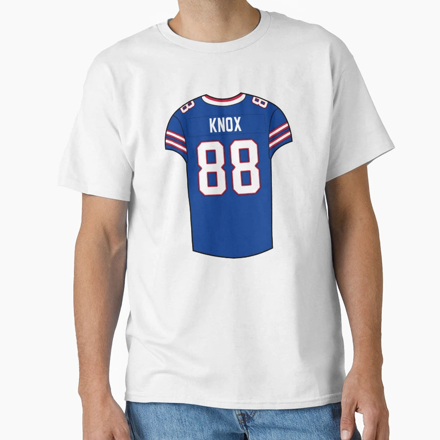 Dawson Knox Home Jersey T-Shirt - Streetwear Style for Adults - T-Shirt, Sweatshirt, Hoodie