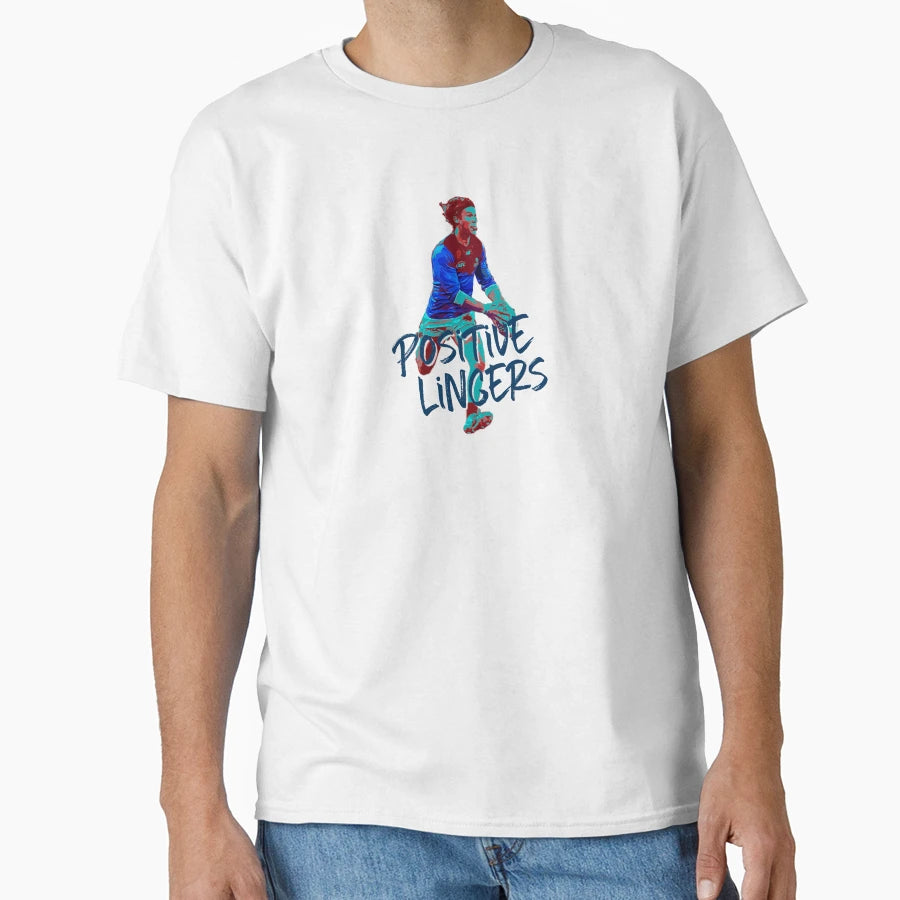 Positive Lingers T-Shirt - Minimalist Print Unisex - T-Shirt, Sweatshirt, Hoodie