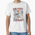 Drake London Bootleg T-Shirt - Minimalist Print Men Women - T-Shirt, Sweatshirt, Hoodie