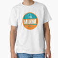 Miami Football T-Shirt - Aesthetic Graphic Unisex - T-Shirt, Sweatshirt, Hoodie