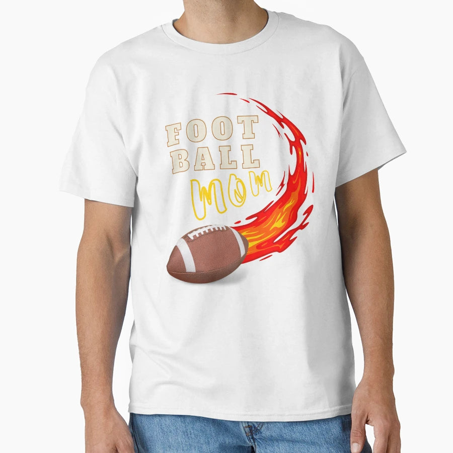 Football Mom T-Shirt - Casual Everyday Wear for Adults - T-Shirt, Sweatshirt, Hoodie