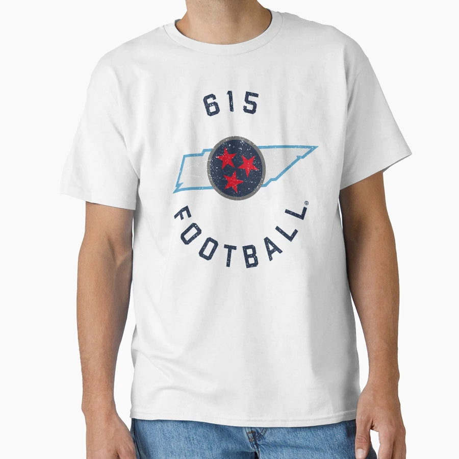 615 Football Damgoodgame Nashville T-Shirt - Novelty Apparel for Adults - T-Shirt, Sweatshirt, Hoodie