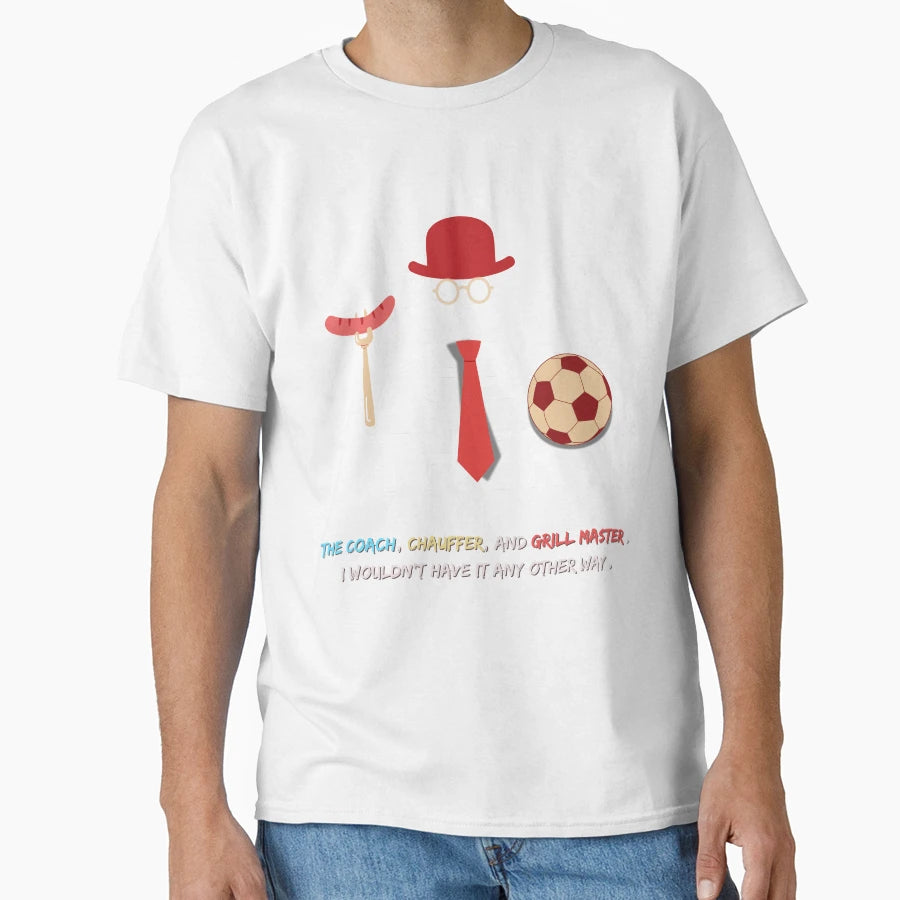 Father Coach T-Shirt - Minimalist Print for Adults - T-Shirt, Sweatshirt, Hoodie