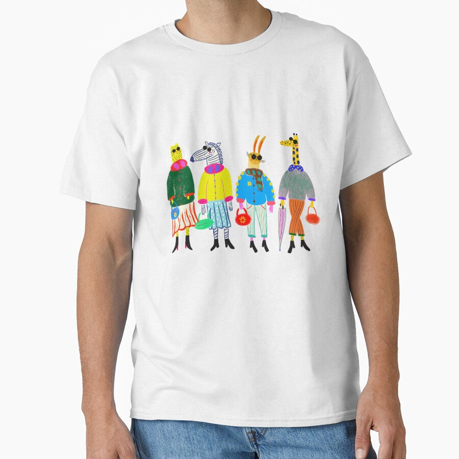 Animal streetwear by Christina Sagala - Adult & Kids T-Shirts, Sweatshirts & Hoodies apparel design preview 1