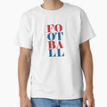 Football T-Shirt - Custom Art Print Men Women - T-Shirt, Sweatshirt, Hoodie