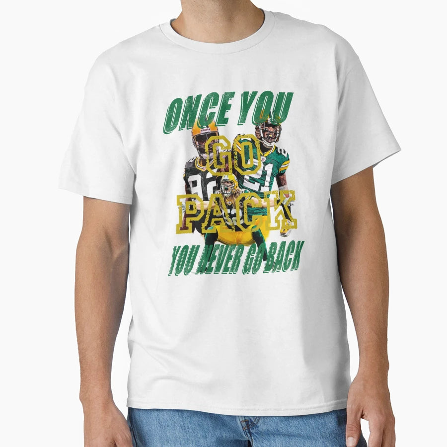 Go Pack Go T-Shirt - Graphic Print Unisex - T-Shirt, Sweatshirt, Hoodie