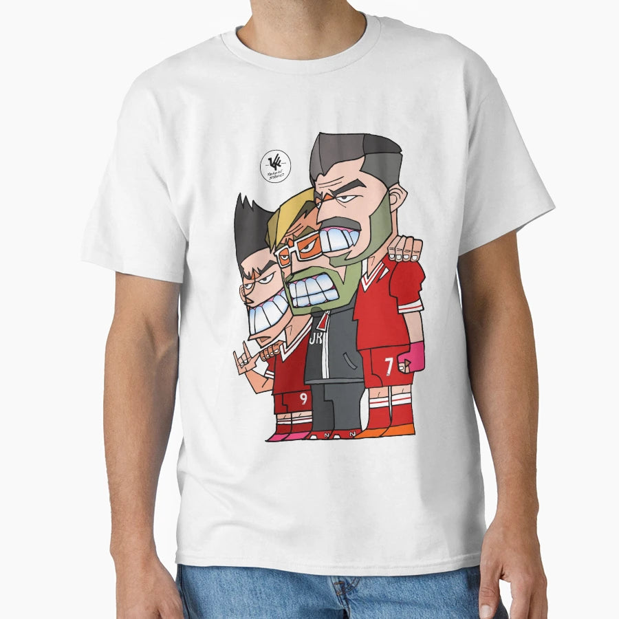 Klopp Firmino Suarez T-Shirt - Graphic Print for Adults - T-Shirt, Sweatshirt, Hoodie