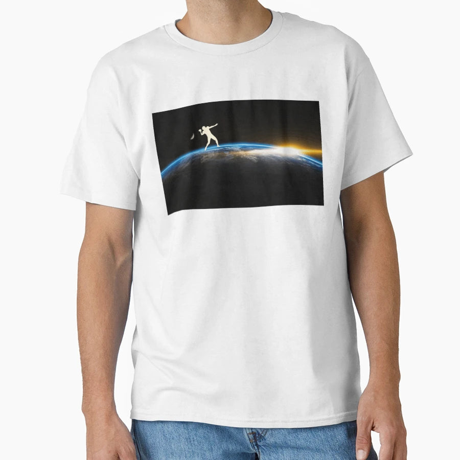 Football Earth T-Shirt - Custom Art Print for Adults - T-Shirt, Sweatshirt, Hoodie