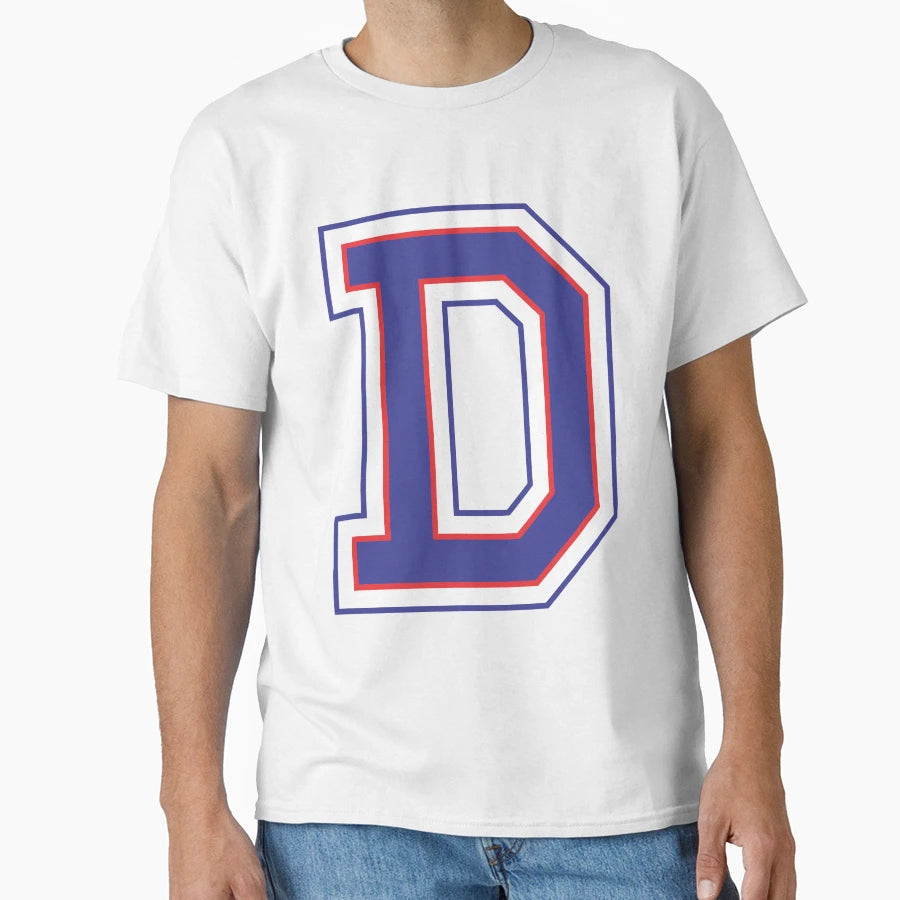 Alphabet D T-Shirt - Streetwear Style for Adults - T-Shirt, Sweatshirt, Hoodie