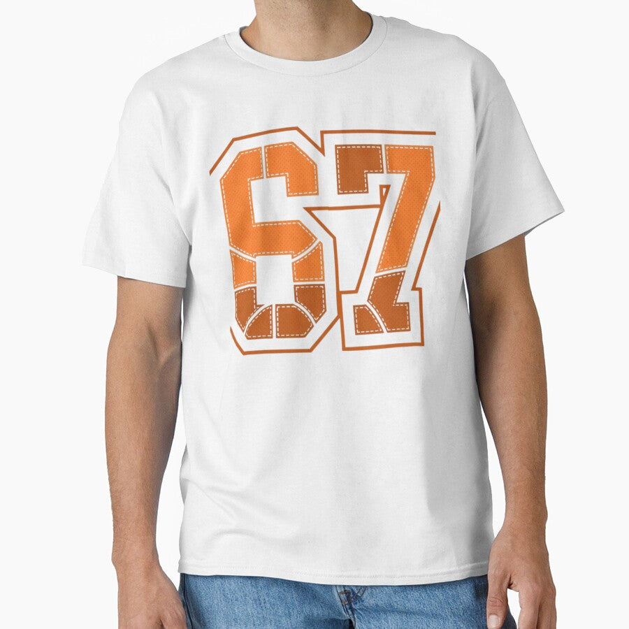 Basketball 67 Six Seven Alpha Slang 6 7 Meme Kids - Adult & Kids T-Shirts, Sweatshirts & Hoodies apparel design preview 1