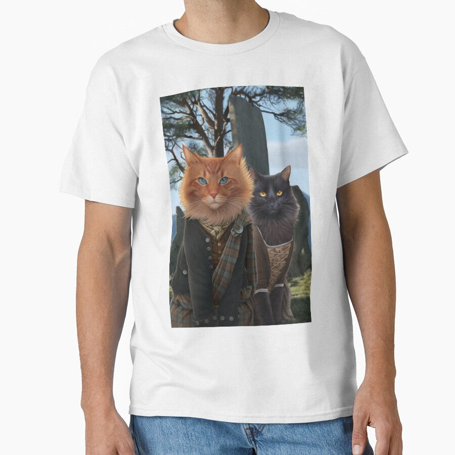 Meowtlander by Jey Parks - Adult & Kids T-Shirts, Sweatshirts & Hoodies apparel design preview 1