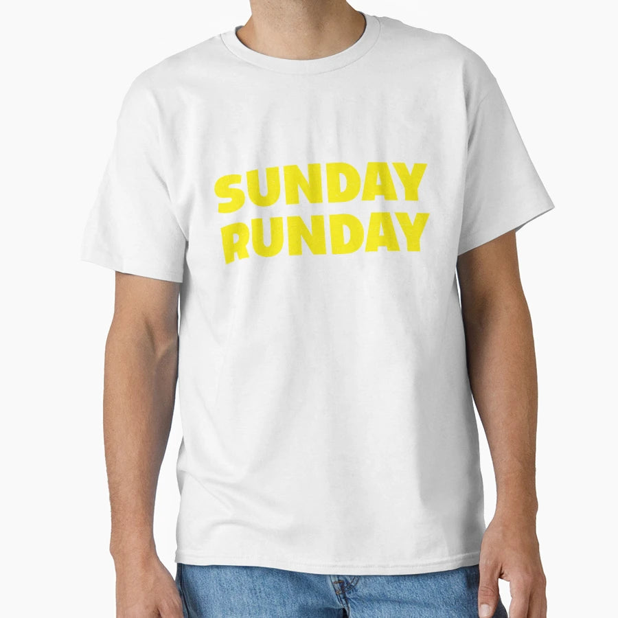 Sunday Runday T-Shirt - Aesthetic Graphic Men Women - T-Shirt, Sweatshirt, Hoodie
