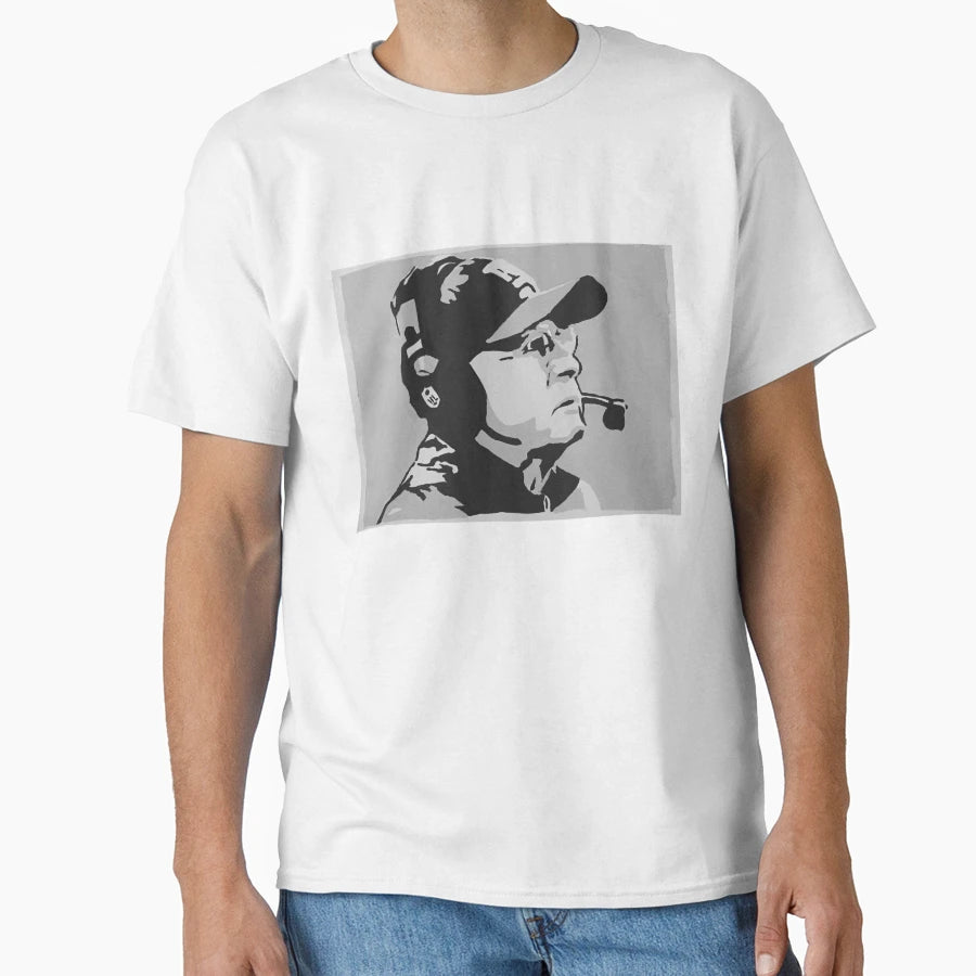 Tom Coughlin Portrait T-Shirt - Aesthetic Graphic Unisex - T-Shirt, Sweatshirt, Hoodie