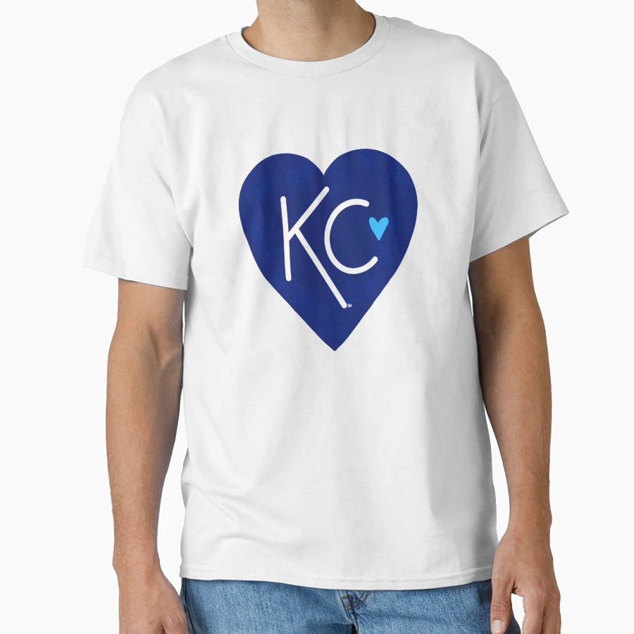 Kc Love Navy Blue T-Shirt - Streetwear Style Unisex - T-Shirt, Sweatshirt, Hoodie