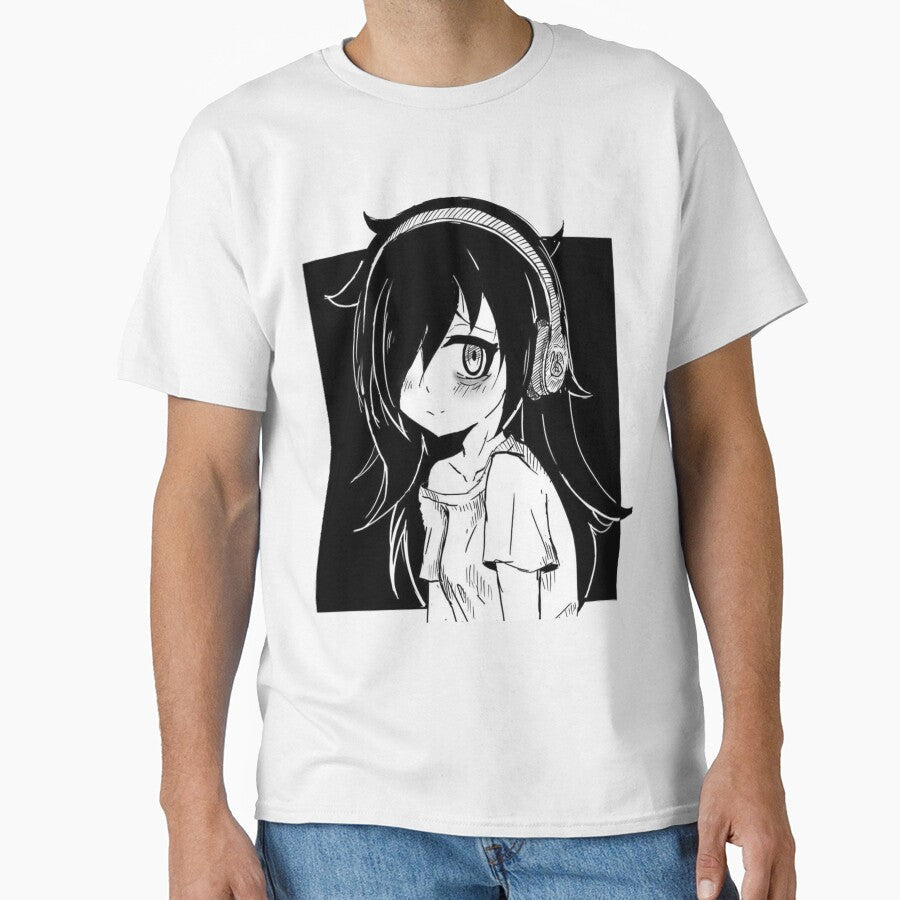 Tomoko Watamote by bashhonkdesign - Adult & Kids T-Shirts, Sweatshirts & Hoodies apparel design preview 1