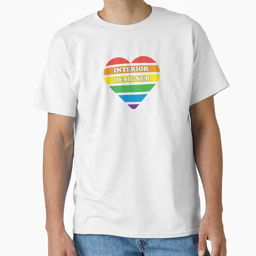 Interior Designer Gay Pride by Magartes - Adult & Kids T-Shirts, Sweatshirts & Hoodies apparel design preview 1