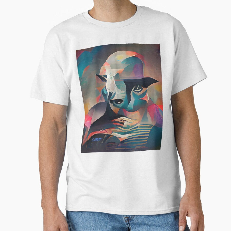 Modern Art Abstract Face -Style of Cubism by - Adult & Kids T-Shirts, Sweatshirts & Hoodies apparel design preview 1