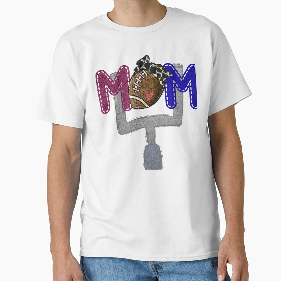 Proud Football Mom T-Shirt - Trendy Graphic Men Women - T-Shirt, Sweatshirt, Hoodie