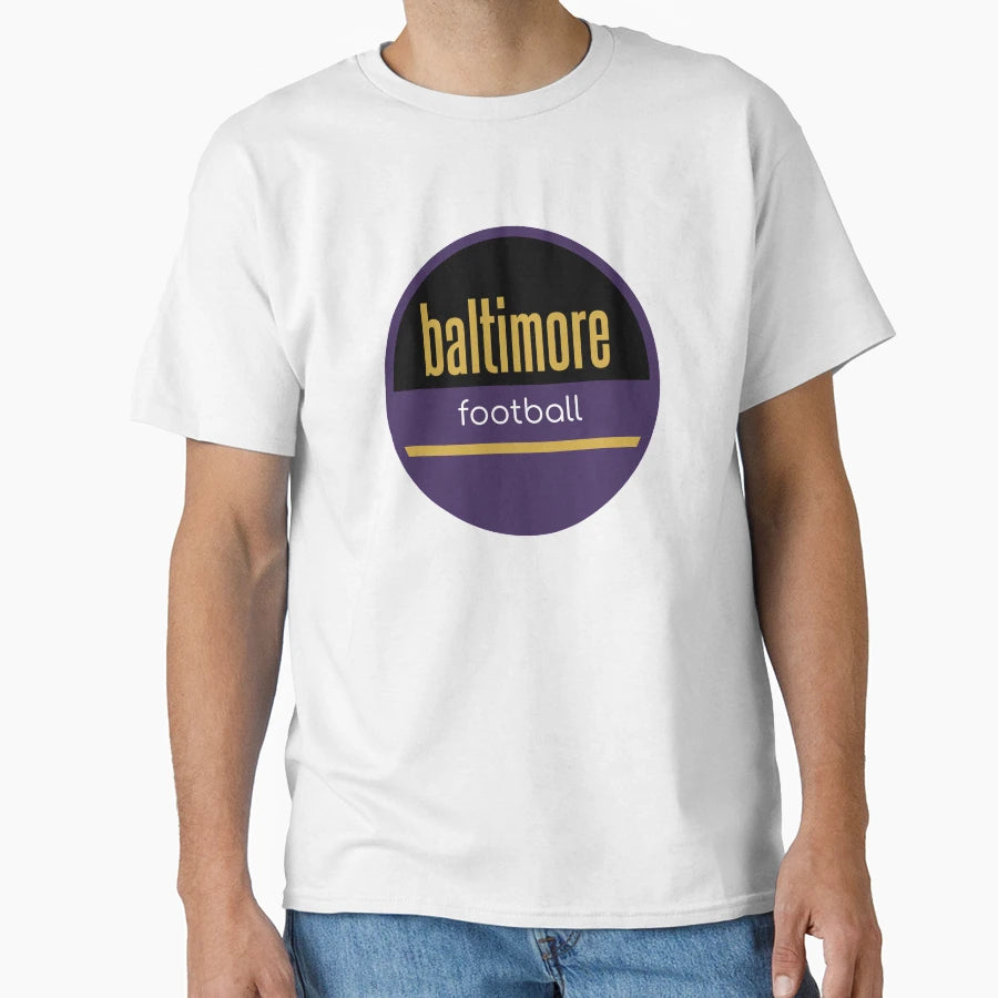 Baltimore Football T-Shirt - Fun Novelty Design for Adults - T-Shirt, Sweatshirt, Hoodie