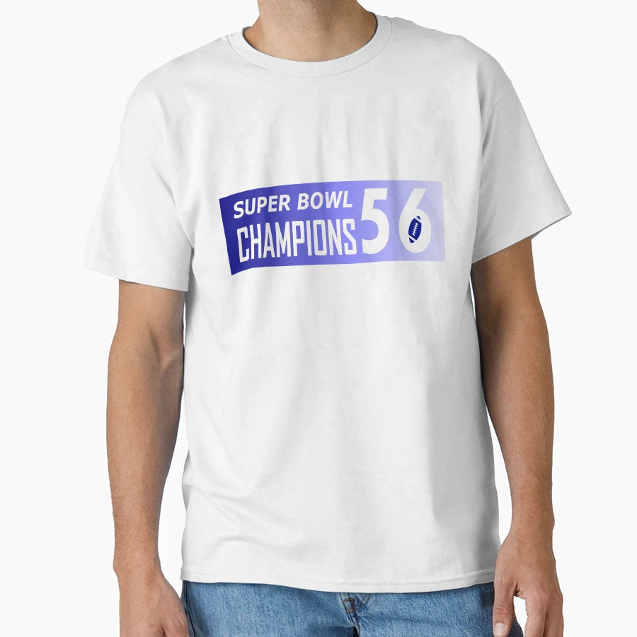 Super Bowl 56 T-Shirt - Custom Art Print Men Women - T-Shirt, Sweatshirt, Hoodie