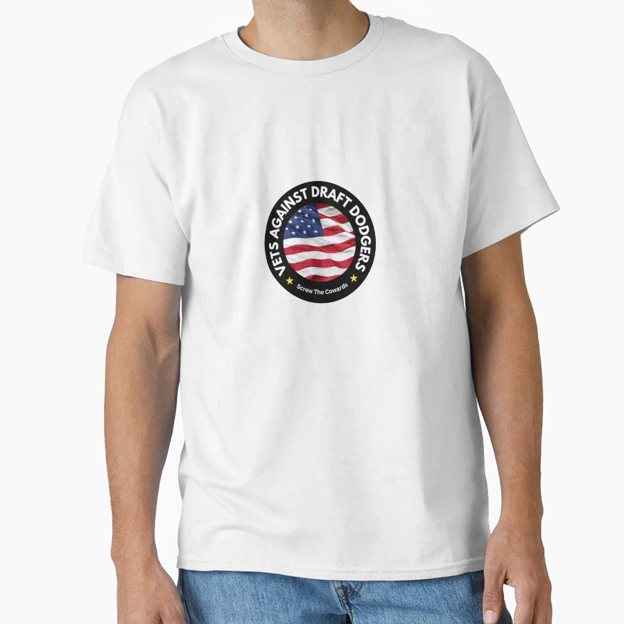 Veterans Against Draft Dodgers T-Shirt - Fun Novelty Design Men Women - T-Shirt, Sweatshirt, Hoodie