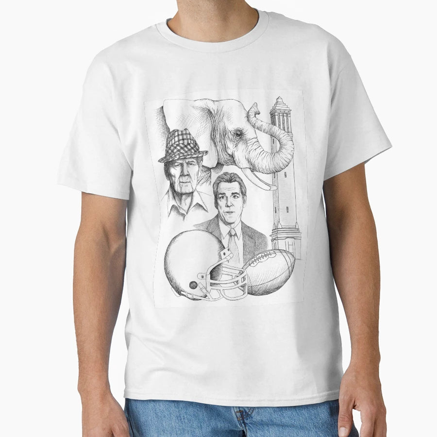 Tuscaloosa Art Collage T-Shirt - Graphic Print Unisex - T-Shirt, Sweatshirt, Hoodie
