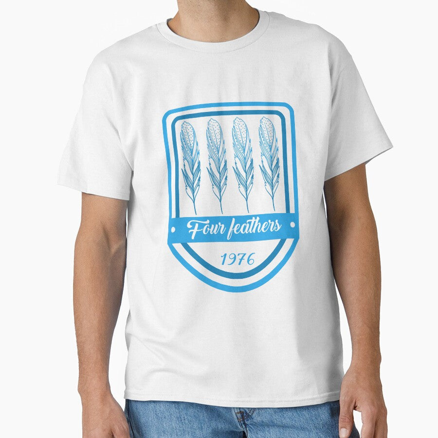 Four feathers by Adriaticus - Adult & Kids T-Shirts, Sweatshirts & Hoodies apparel design preview 1