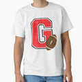 G Football T-Shirt - Unique Graphic for Adults - T-Shirt, Sweatshirt, Hoodie