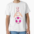 I Love Soccer 2 T-Shirt - Graphic Print Unisex - T-Shirt, Sweatshirt, Hoodie