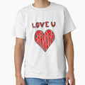 Love You Grandpa T-Shirt - Minimalist Print for Adults - T-Shirt, Sweatshirt, Hoodie