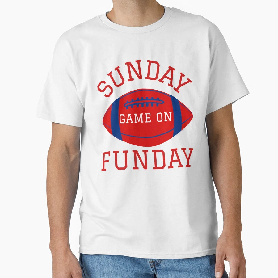Sunday Fun Day T-Shirt - Graphic Print Men Women - T-Shirt, Sweatshirt, Hoodie