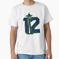 Seattles 12Th T-Shirt - Custom Art Print Men Women - T-Shirt, Sweatshirt, Hoodie