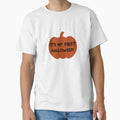 Copy of My First Halloween by Rokay Arts - Adult & Kids T-Shirts, Sweatshirts & Hoodies apparel design preview 1