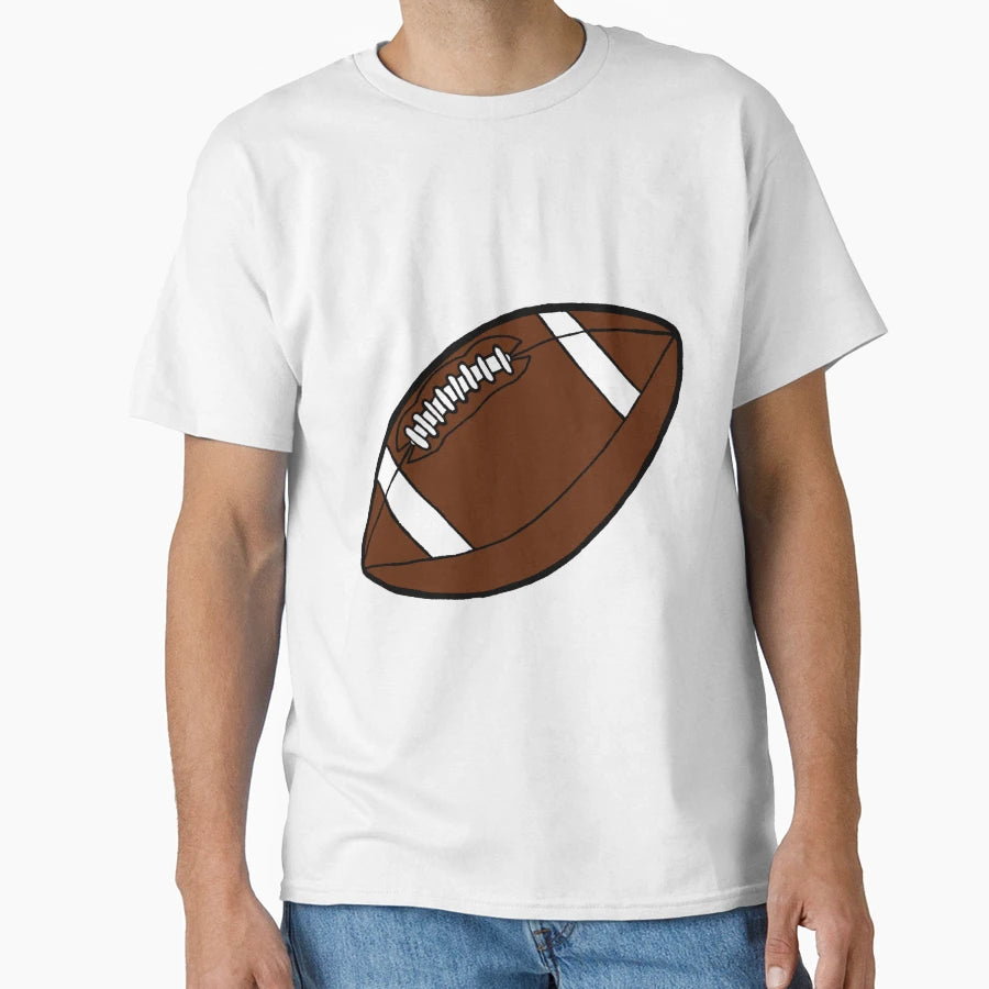 Football T-Shirt - Fun Novelty Design for Adults - T-Shirt, Sweatshirt, Hoodie