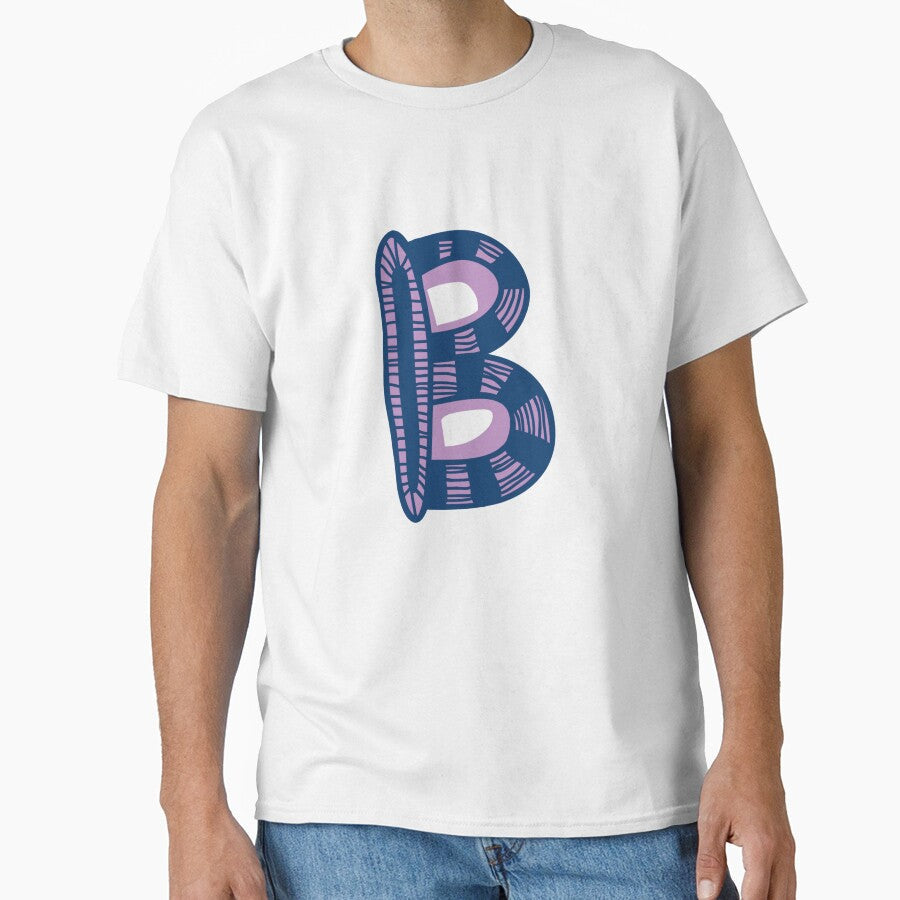 Initial Monogram B by Rajeev Singh - Adult & Kids T-Shirts, Sweatshirts & Hoodies apparel design preview 1