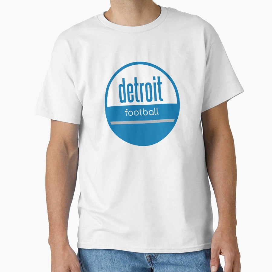 Detroit Football T-Shirt - Fun Novelty Design for Adults - T-Shirt, Sweatshirt, Hoodie
