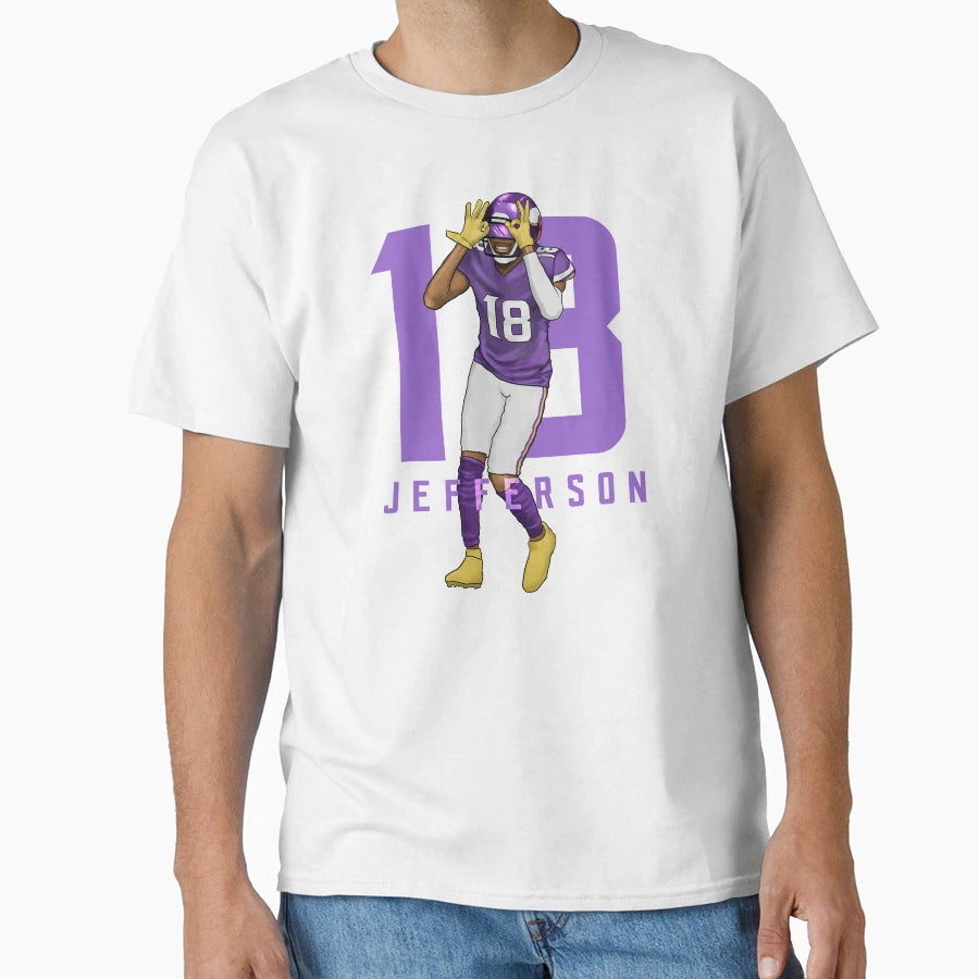 Jefferson 18 T-Shirt - Custom Art Print Men Women - T-Shirt, Sweatshirt, Hoodie