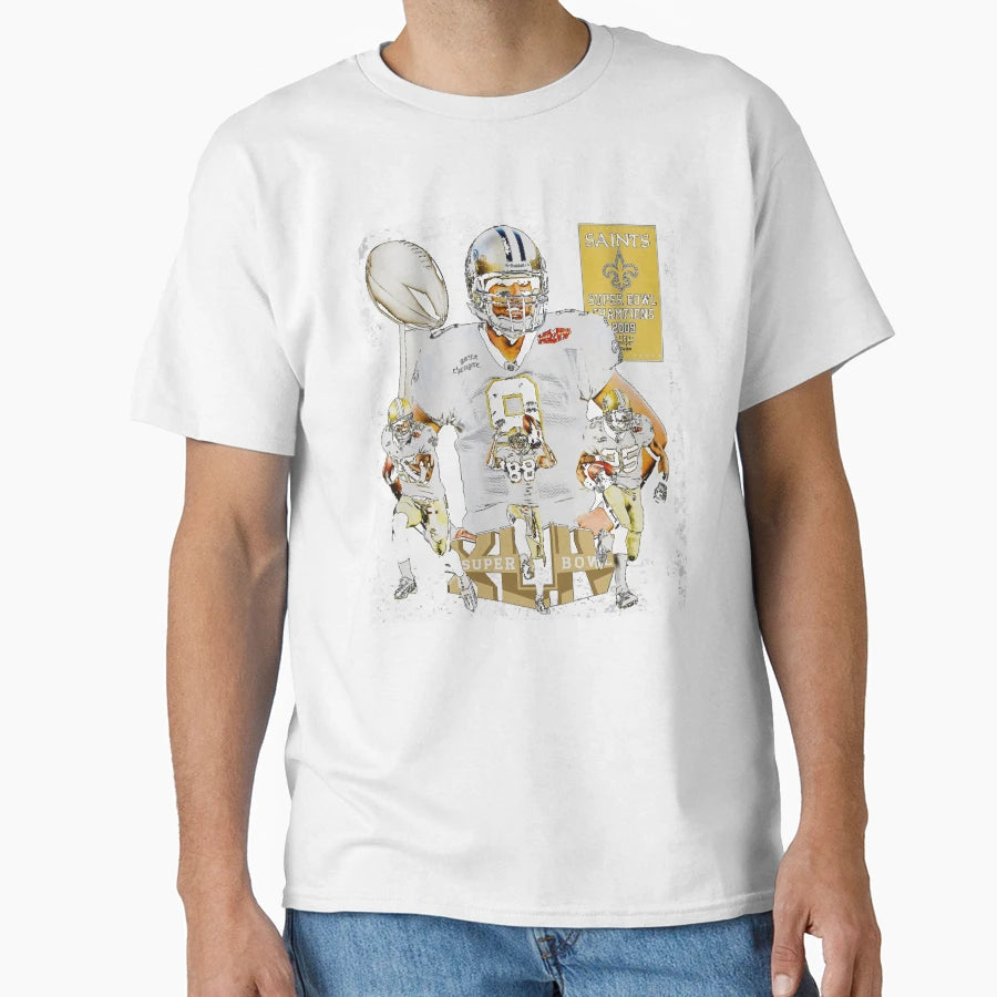 New Orleans Super Bowl Xliv Champs T-Shirt - Aesthetic Graphic for Adults - T-Shirt, Sweatshirt, Hoodie