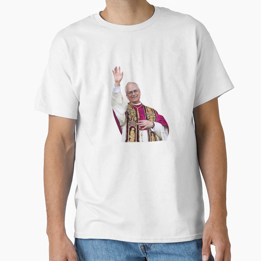 Pope Leo Xiv T-Shirt - Novelty Apparel Unisex - T-Shirt, Sweatshirt, Hoodie