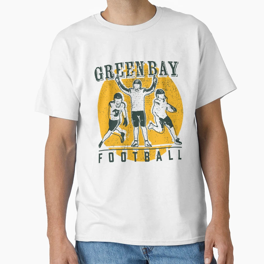 Green Bay Football T-Shirt - Casual Everyday Wear for Adults - T-Shirt, Sweatshirt, Hoodie