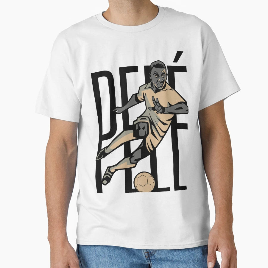 Pele World Cup Brazil Hisvg Com T-Shirt - Fun Novelty Design for Adults - T-Shirt, Sweatshirt, Hoodie