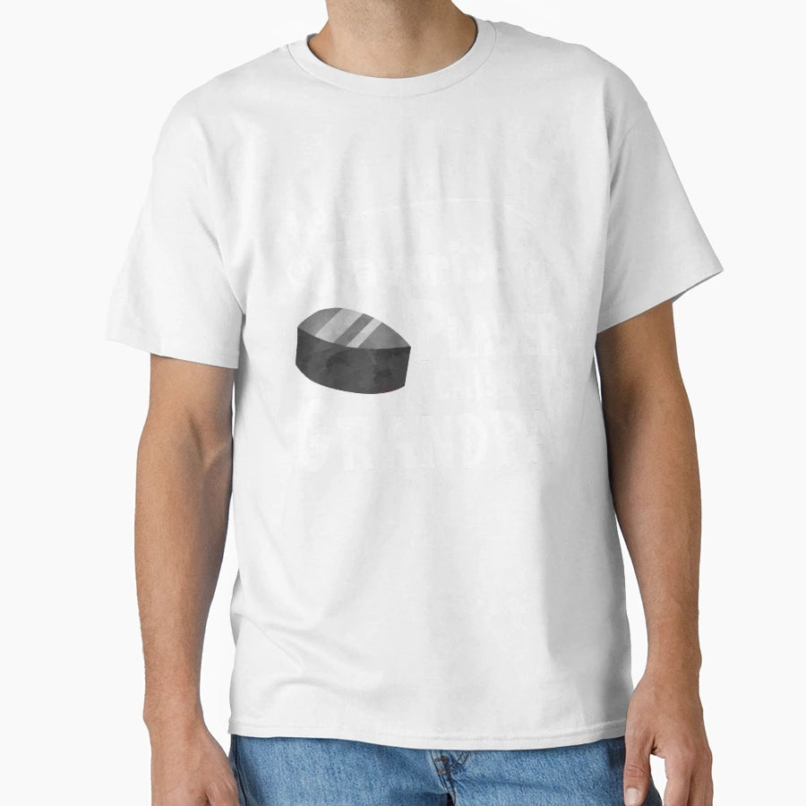 Hockey My Favorite Player Calls T-Shirt - Casual Everyday Wear Men Women - T-Shirt, Sweatshirt, Hoodie