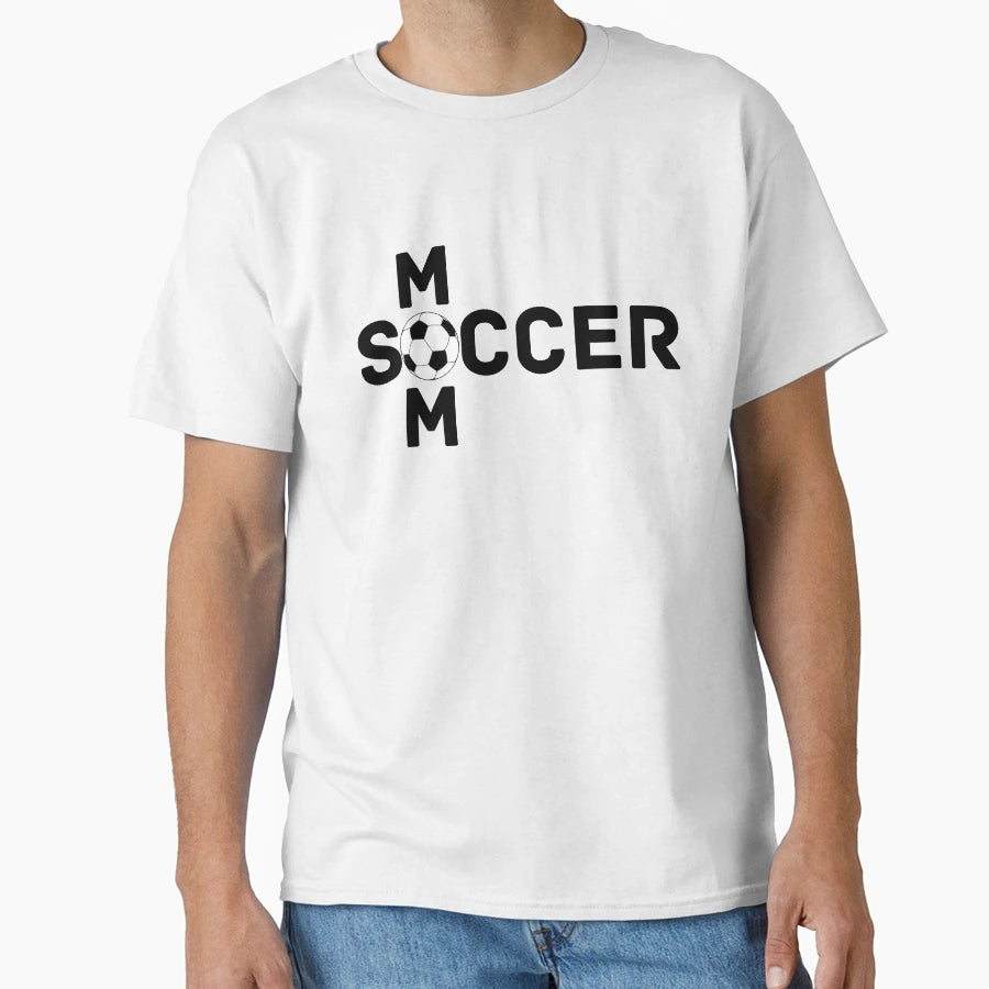 Soccer Mom Soccer Player Mom T-Shirt - Trendy Graphic Unisex - T-Shirt, Sweatshirt, Hoodie