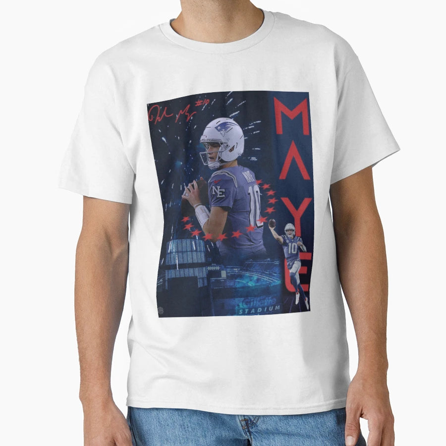 Drake Maye T-Shirt - Graphic Print Men Women - T-Shirt, Sweatshirt, Hoodie