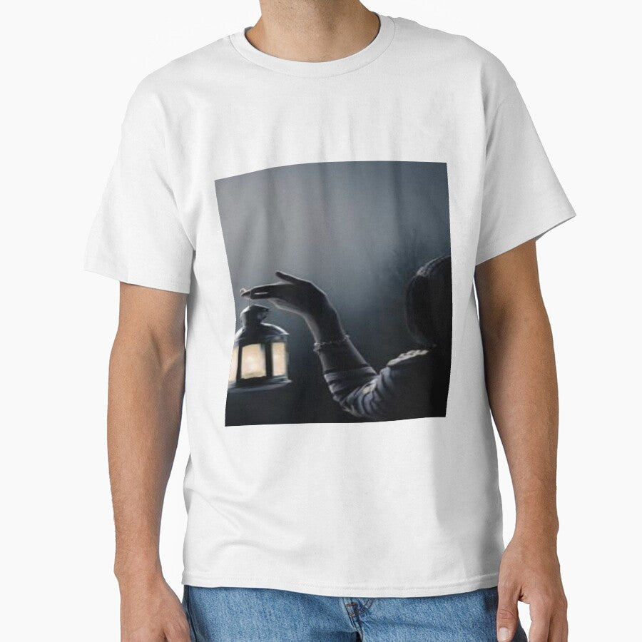 Lamp In Your Hand The Dark Night Design by Sameer - Adult & Kids T-Shirts, Sweatshirts & Hoodies apparel design preview 1