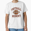 Football Mommy Logo T-Shirt - Trendy Graphic Unisex - T-Shirt, Sweatshirt, Hoodie