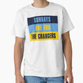 Sundays Are Chargers Los Angeles T-Shirt - Streetwear Style Unisex - T-Shirt, Sweatshirt, Hoodie