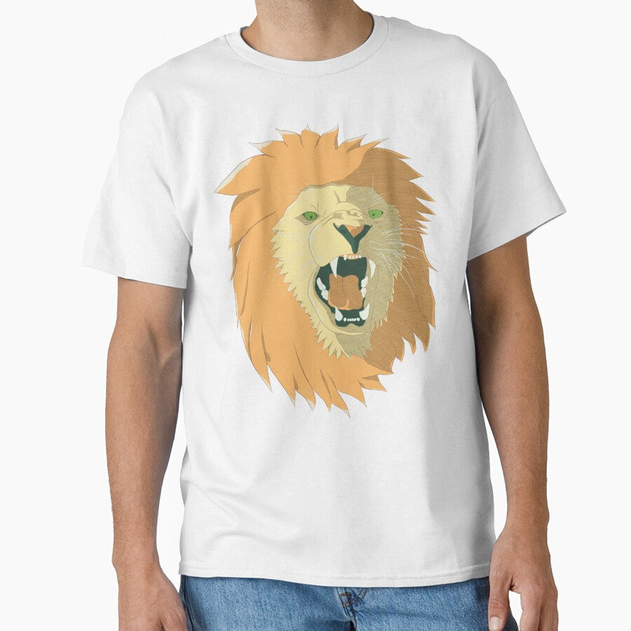 Lion's Roar in Pop Art Style by Black Bronze Media - Adult & Kids T-Shirts, Sweatshirts & Hoodies apparel design preview 1